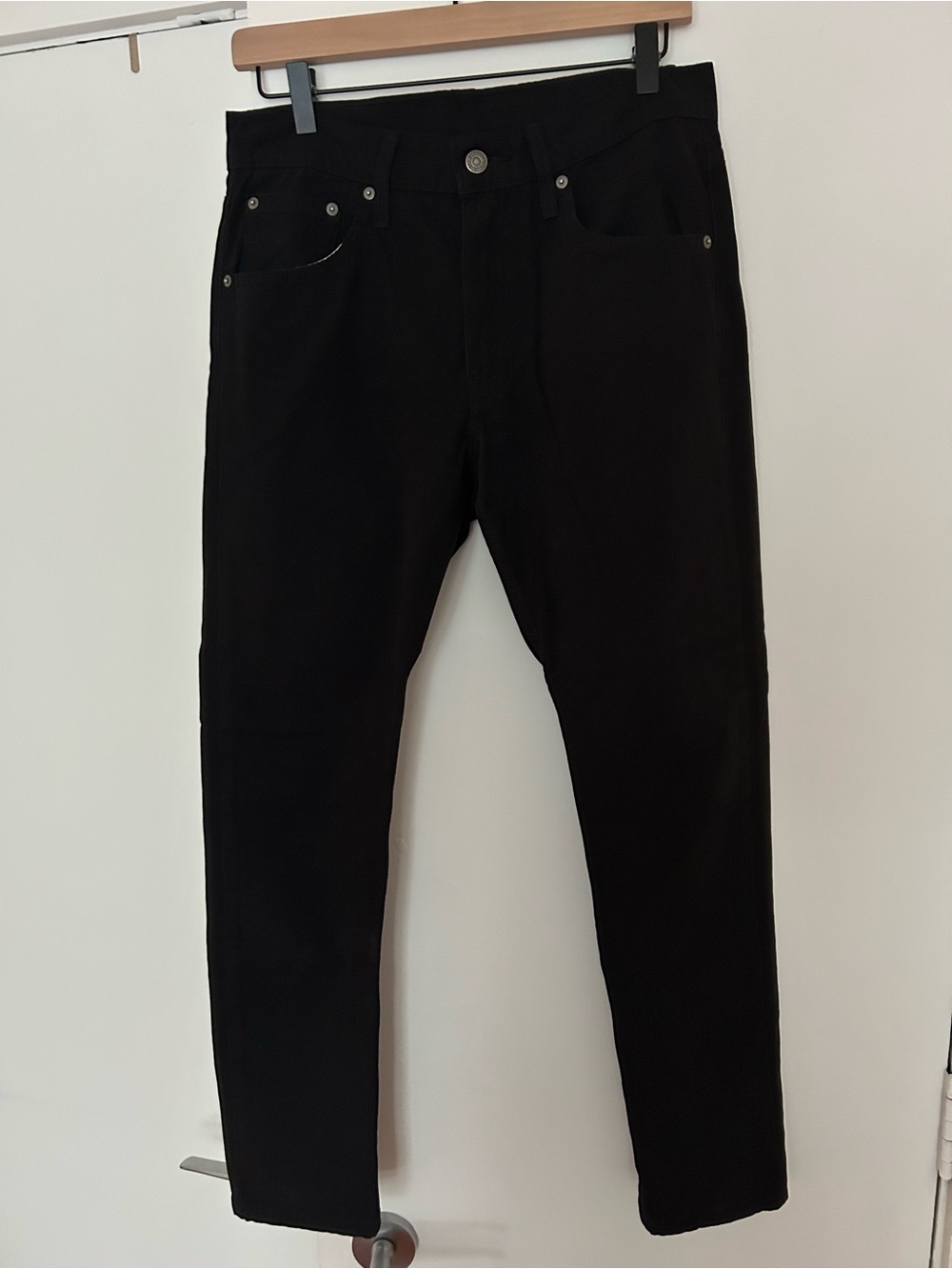 Levi’s Men's Black 512 Slim Tapper Jeans